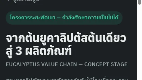 หน้าเอกสารยูคาลิปตัส